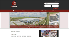 Desktop Screenshot of jfonsecaconstrutora.com.br